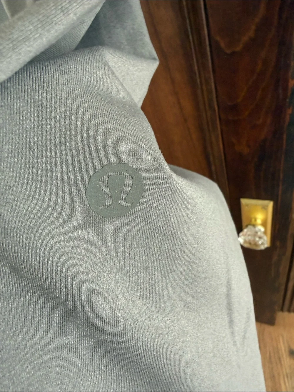 lululemon athletica Gray Wide-Leg Sweatpants